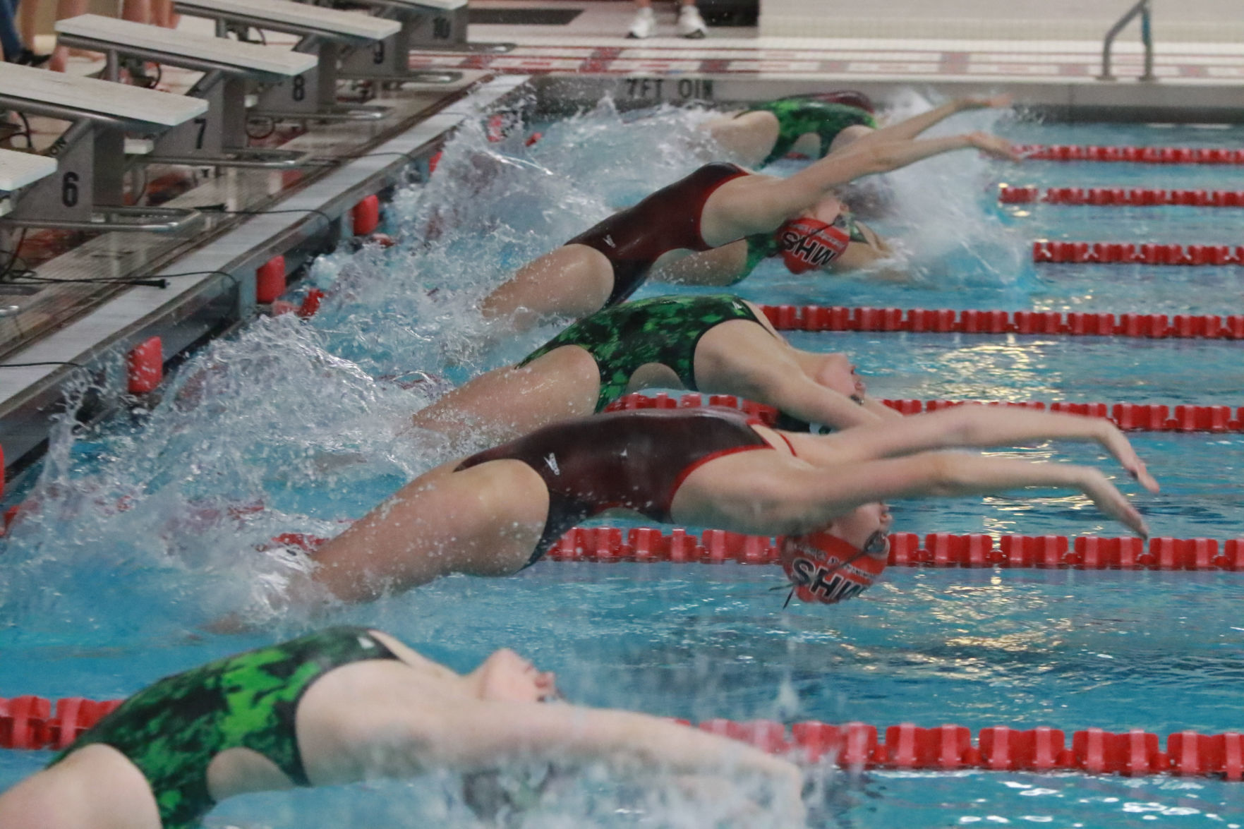 Valparaiso at Munster boys and girls swim meet